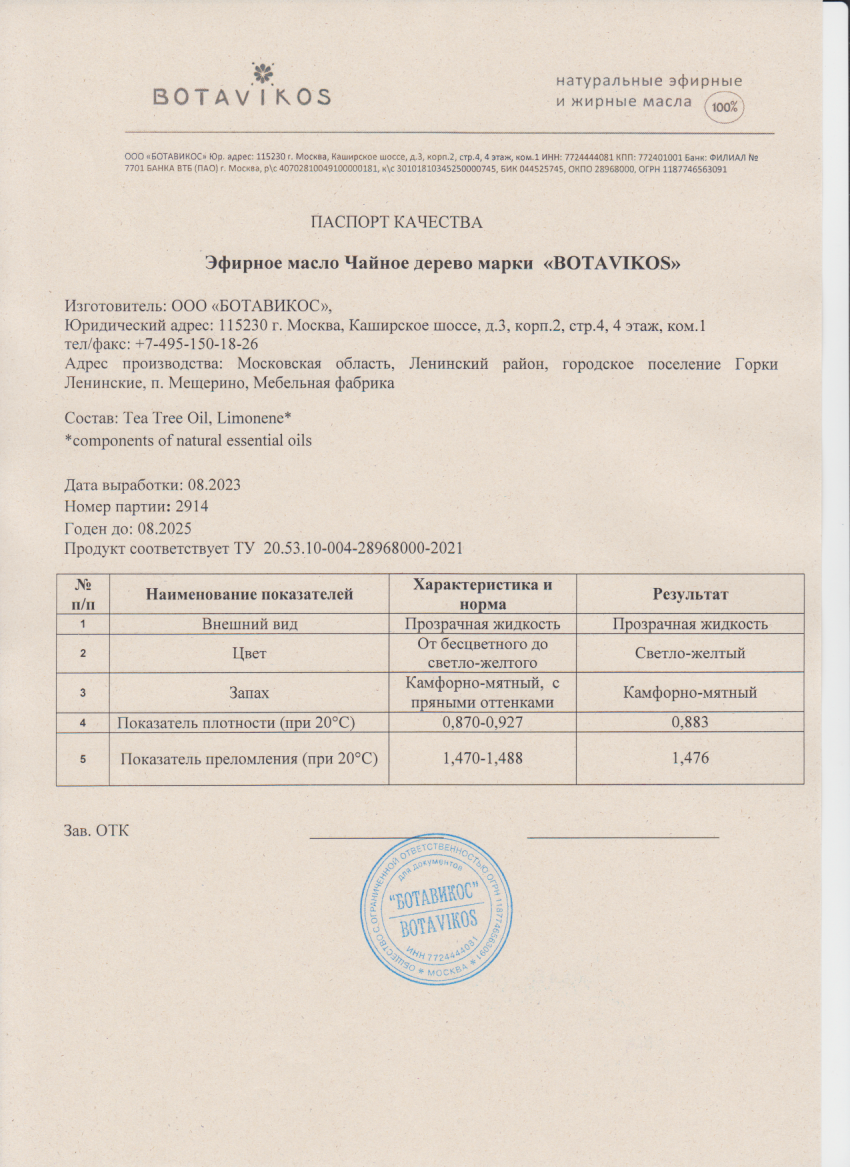 Паспорт №082023
